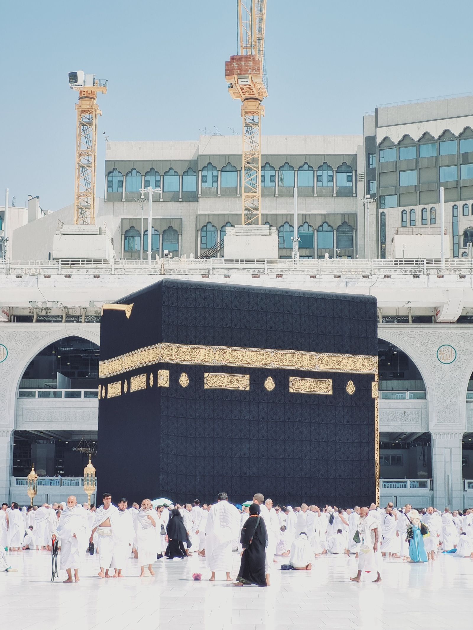Hotel street near Masjid al-Haram, Makkah